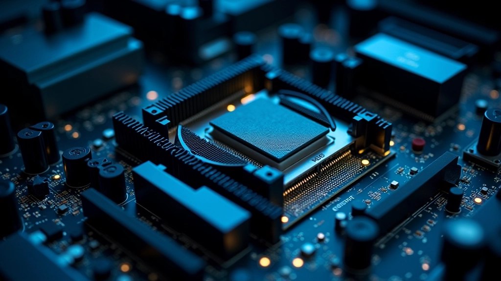 Interno di un computer con dissipatore di calore e ventole di raffreddamento visibili